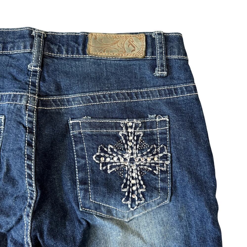 Ms. Firefly Embellished Boot Cut Jeans Women's Size 8